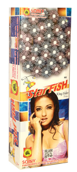 Sonny 4'' Starfish Skyshot (1 Pcs)